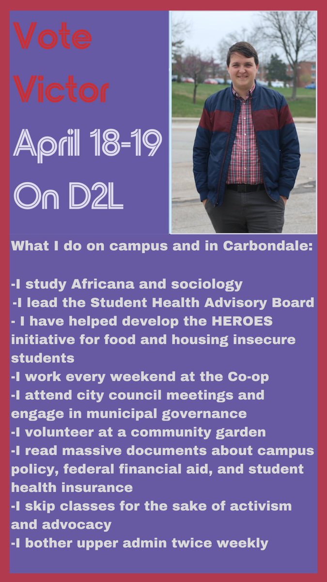 SRN would like to announce a stand beside the trustee runner for this year's election.

All our members wish him good luck on their campaign