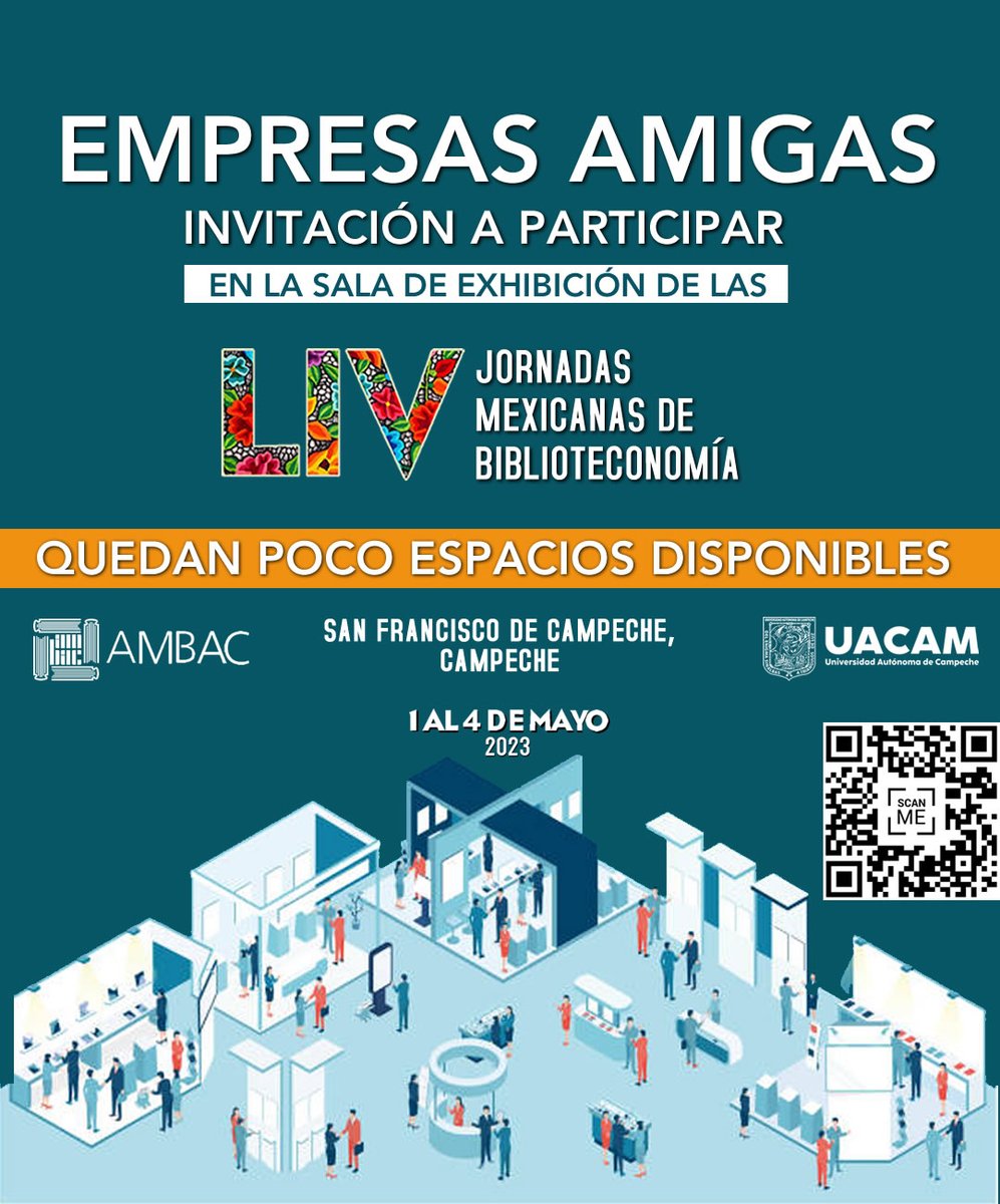 UACBiblioteca's tweet photo. 👉Vía: #AMBAC México
Asociación Mexicana de Bibliotecarios, A. C. Domicilio Ángel Urraza 817-A, Colonia Del Valle, Alcaldía Benito Juárez, México Ciudad de México, C. P. 03100 Tels. +52 (55) 55-75-33-96 y (55) 55-75-11-35, correo@ambac.org.mx https://t.co/LAtkec4b27