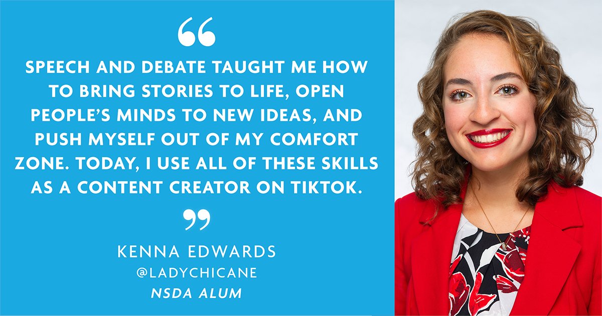 speechanddebate's tweet photo. Share your story of how speech and debate impacted your life, career, friendships, and opportunities to inspire others to start their speech &amp; debate journey! You could also be featured on our social, in newsletters, and more. https://t.co/0eHChIxAty https://t.co/qz4iYOwD73