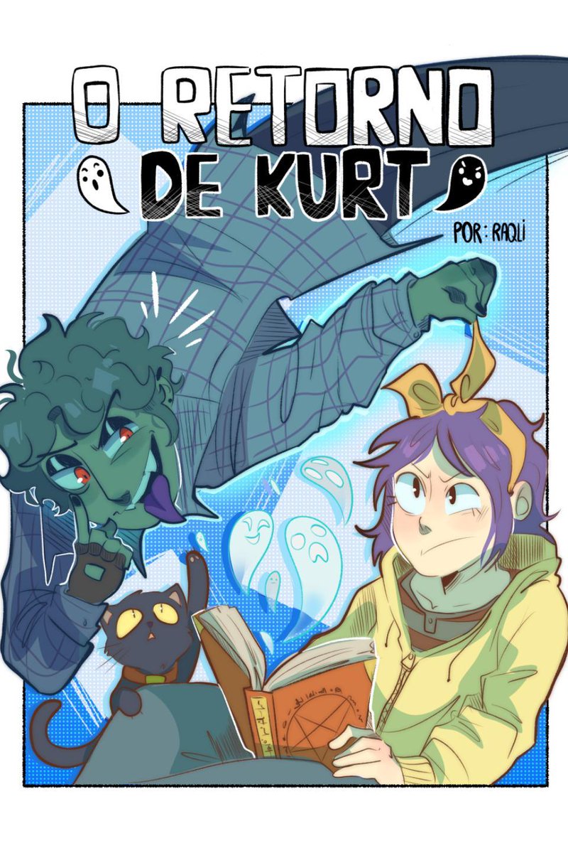 raqli_art's tweet image. Agora sim posso mostrar as capas novas das minhas hqs, Soulmates e O Retorno de Kurt!
Se vc gosta de quadrinhos, dá uma lidinha nos meus, vou colocar o link embaixo!