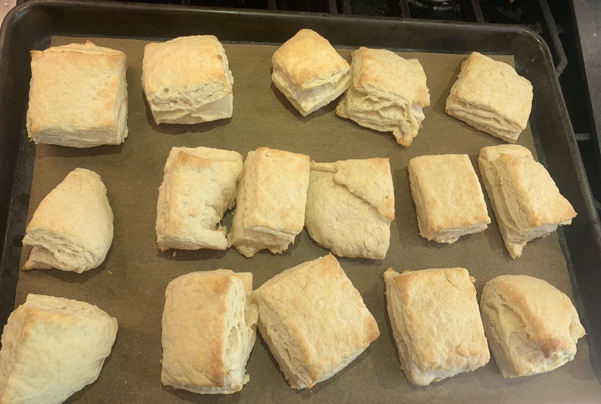 TheGurglingCod's tweet photo. Settler Colonialism and Gentrification class has been knocking it out of the park, so I made them biscuits. Served w/ maple butter and/or sriracha maple butter, so I also jumped them into #maplegang. https://t.co/k7pSNEVJXO