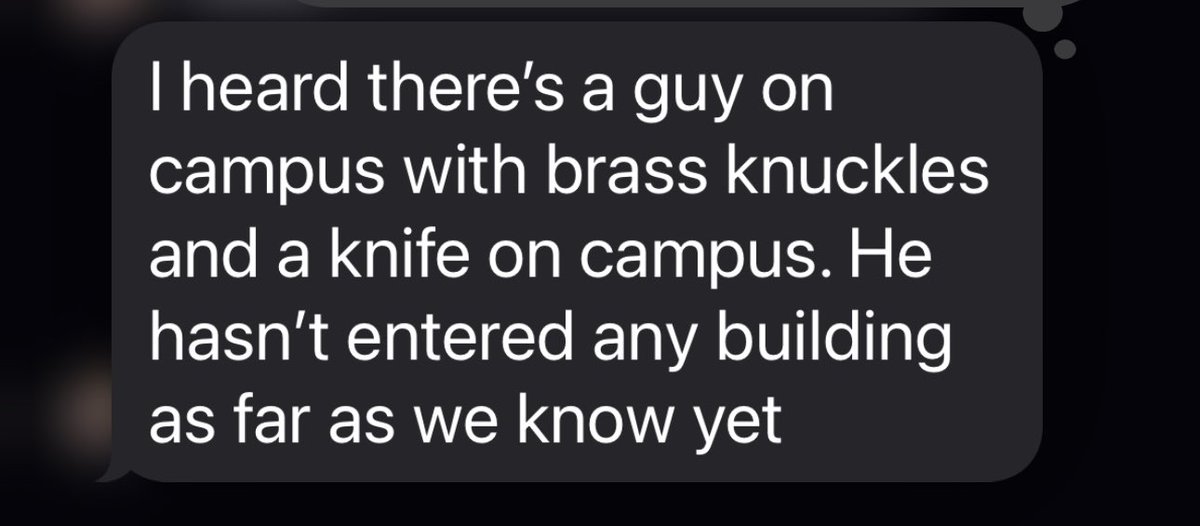 candypeace_'s tweet photo. @RCCSocialmedia From my sister. She also said he's by the football field. She is an employee, so I'm protecting her name. https://t.co/ZBKlzjMeYy