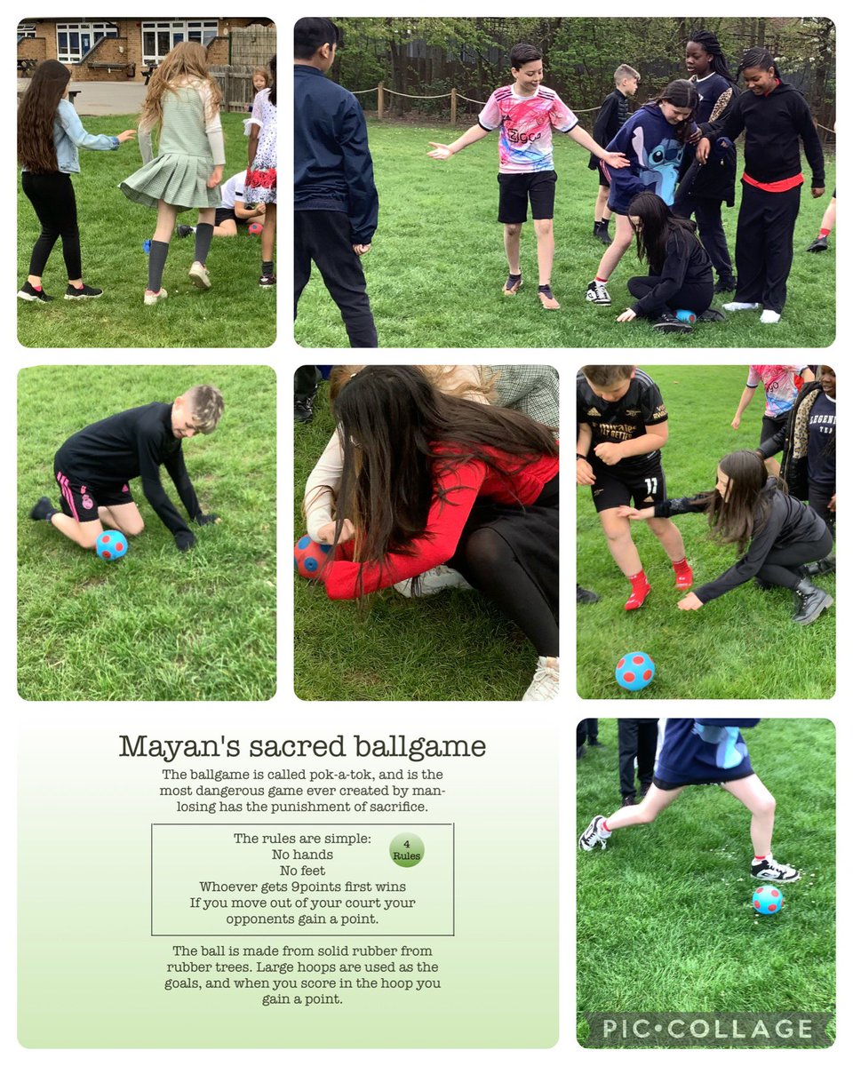 It was Big Bang Day for Year 5 today and we focused on the Maya civilisation. We learnt about, and played, their deadly ball game ‘Pok ta Tok’, made hot chocolate and discovered why it was so important to them as well as painting our faces in a Mayan way.<a href="/NHP_WAT/">Northumberland Heath Primary School</a>