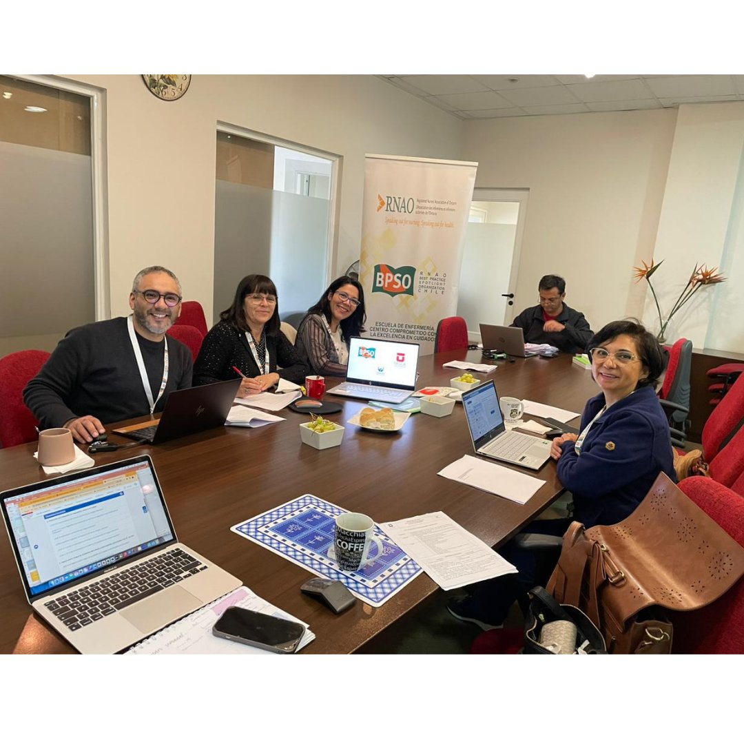 DocenteBPSOUtal's tweet photo. Nuestro comité de Investigación trabajando en la elaboración de Artículo científico BPSO! 📑🖋
.
😎 Trabajando en nuestra acreditación BPSO 😎
.
@DorisGrinspun
@AmaliaSilvaG
@RNAO
.
#RNAO #BPSO #Enfermeria #evidencia #EBE #nurse #nursering #Chile #Talca #UTAL https://t.co/fPbubtBXTA