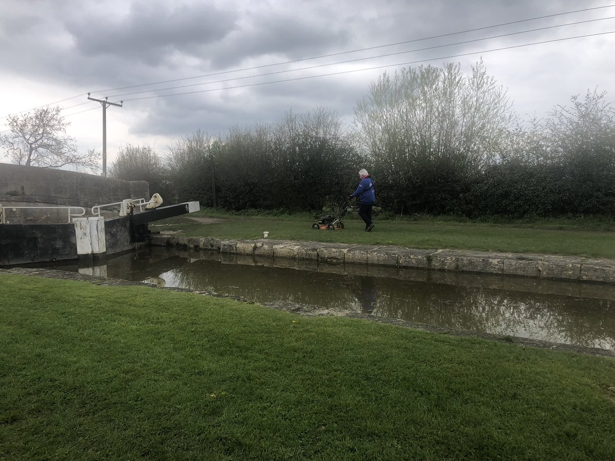 After a manic Easter busy, busy, busy. We get time to mow
#volunteerbywater