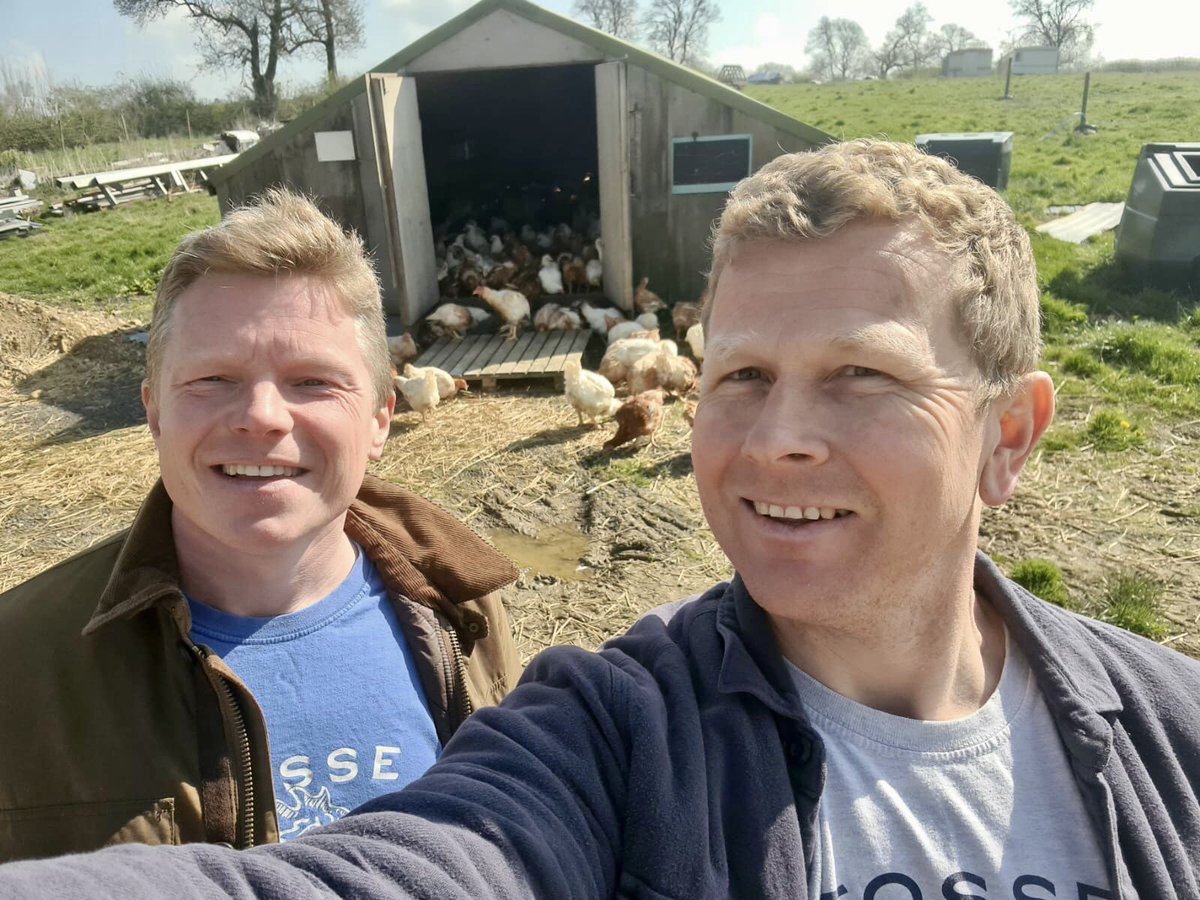 FosseMeadows's tweet photo. We’re on @ITVCentral tonight at 6pm!!…
The mandatory housing order has been lifted today - we have #happychickens and a happy Jacob & Nick!
#totalfreedom #freerangechicken #81days #slowgrown #fossemeadowsfarm https://t.co/DJEIGGZ5JN