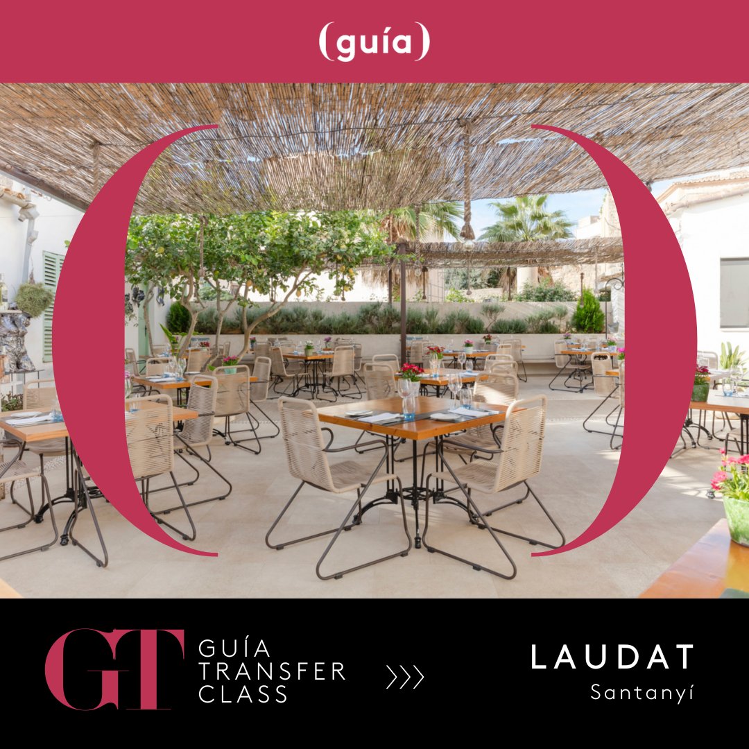 ChefSins's tweet photo. 🍴Toca descubrir las novedades de la #GuiaTransferclass23, y empezamos por el restaurante de cocina mediterránea que se encuentra en Santanyí, Laudat. 

✨La carta de temporada avanza con las estaciones y se modifica cada tres meses.  

#chefsin #restaurantes #islasbaleares https://t.co/jGTgvZJ4Mt