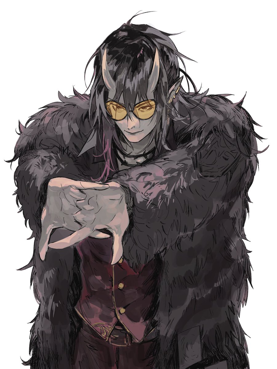 sydofthenorth's tweet photo. I'm getting ready to fuck something up. Maybe you? 👁👁

🎨: @/nkjrs12

#vtuber #ENVtuber #SYDstrokes https://t.co/Y8sdKn50vW