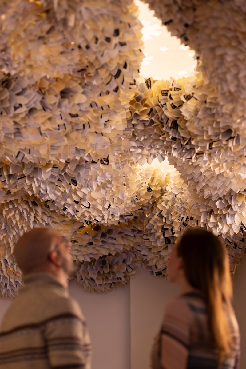 gradsoflife's tweet photo. Proud to support this stunning manifestation of #thepaperceiling, an invisible barrier that comes at every turn for workers without a bachelor’s degree, which debuted at #asugsvsummit this week! At @gradsoflife, we’re committed to #TearThePaperCeiling to #HireSTARs. https://t.co/hiS5lYBWid