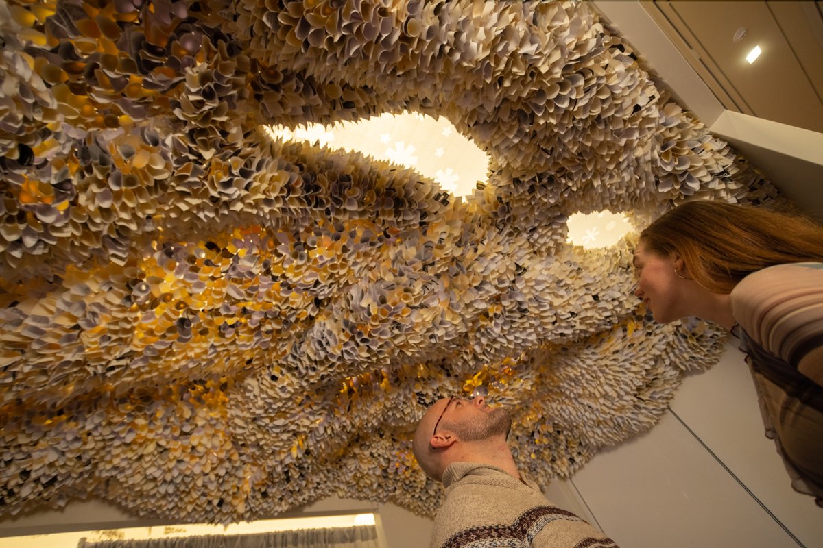 gradsoflife's tweet photo. Proud to support this stunning manifestation of #thepaperceiling, an invisible barrier that comes at every turn for workers without a bachelor’s degree, which debuted at #asugsvsummit this week! At @gradsoflife, we’re committed to #TearThePaperCeiling to #HireSTARs. https://t.co/hiS5lYBWid