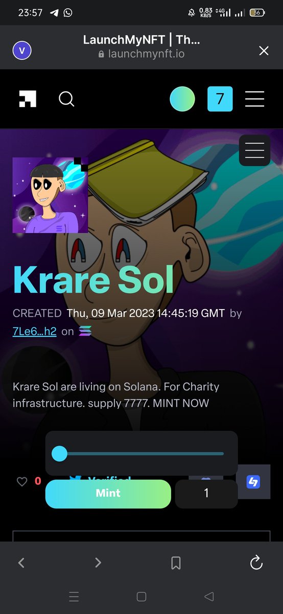 🍯🍯7777 collection
💵💵0.075 SOL mint price

Website🐛
kraresol.online/abouttheprojec…

Dedicated to helping infrastructure on creator village for Highway, alleyway, lighting &amp; signal tower. (35% pf total sell)

Let's make a huge&amp;strong community

#NFT #NFTs #NFTCommunity #Minting