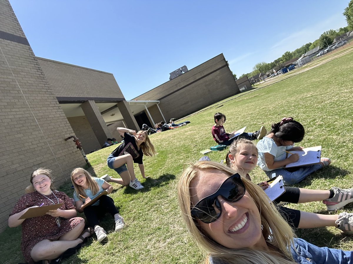 ATeam3rd's tweet photo. After TCAP, we extreme dot to dot in the sunshine. #oesrams @oakrams https://t.co/NUX13v99tr