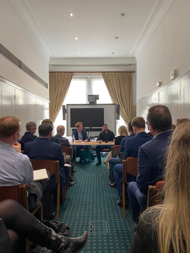 jamesnewhall's tweet photo. Was great chairing the @SPBroadway roundtable today in Parliament with @Ben_Everitt - some really insightful and robust discussions with colleagues about how best to deliver housing https://t.co/6AsjiQAPiI