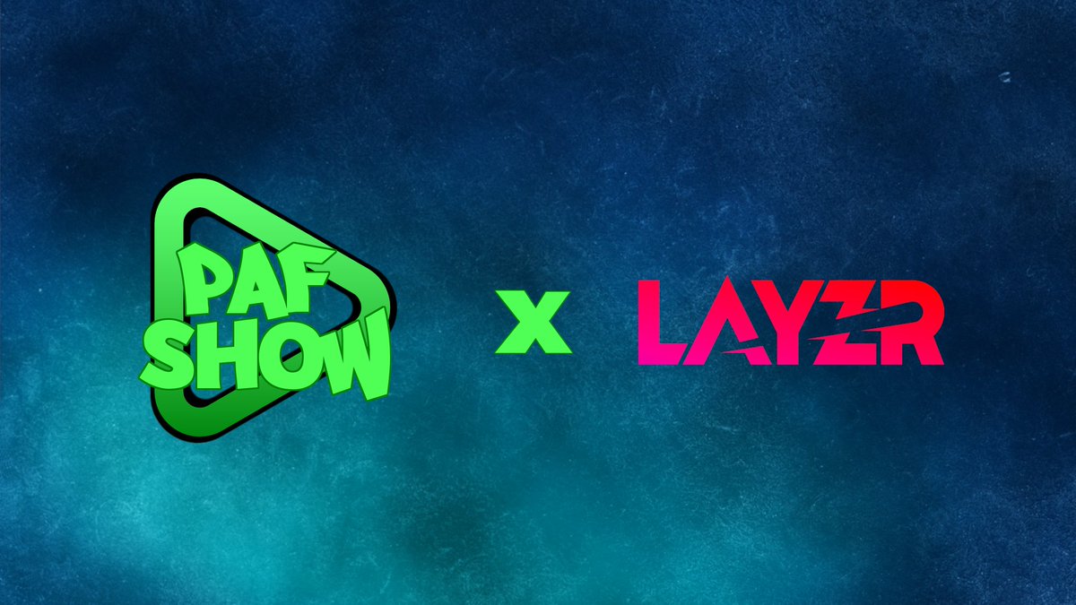 PaFShow's tweet photo. Ein dickes GG!
Wir freuen uns euch mitteilen zu können das wir mit @layzrgg einen Partner weiteren Partner für die #PaFShow2 dieses Jahr haben.
Auf eine tolle Zsmarbeit! https://t.co/SXiIJOOaD5