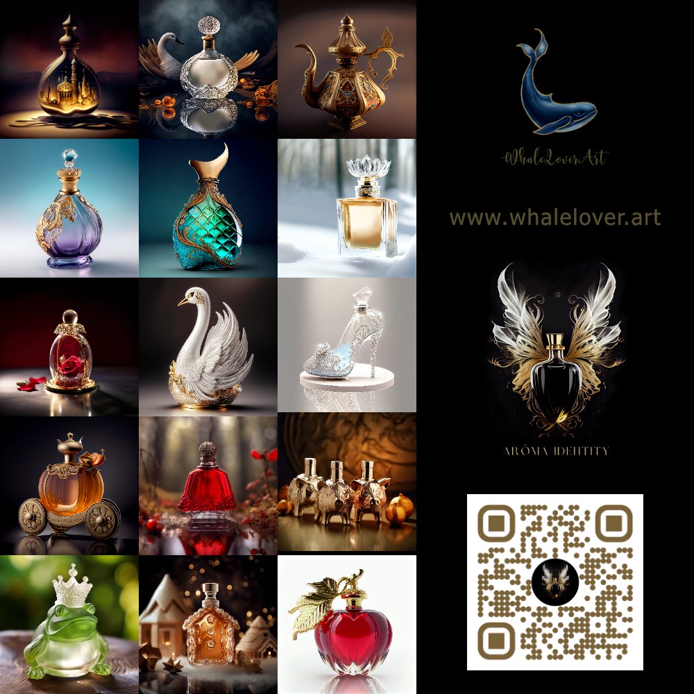 WhaleLoverART's tweet photo. 𝐅𝐚𝐢𝐫𝐲 𝐓𝐚𝐥𝐞𝐬 🦋 Scents of Fantasy
𝐀𝐑Ô𝐌𝐀 𝐈𝐃𝐄𝐍𝐓𝐈𝐓𝐘 
NFTs  Collection Perfume Bottle 
https://t.co/p2pNDu71WR
𝐍𝐅𝐓𝐬  ~ 𝐖𝐇𝐀𝐋𝐄𝐋𝐎𝐕𝐄𝐑.𝐀𝐑𝐓 🐋♥️
More details ➡️ https://t.co/1eMW4htQRx
#AromaIdentity
#PerfumeBottle
#NFT #NFTs
#WhaleLover
#WhaleLoverArt https://t.co/bjXVR4sohp