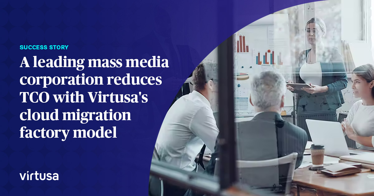 VirtusaCorp's tweet image. Learn how Virtusa's Cloud Migration Factory Model moved 75% of this client's infrastructure and applications to the cloud, streamlining its digital migration: splr.io/6011gzW9h | #Cloud #DigitalMigration #Infrastructure