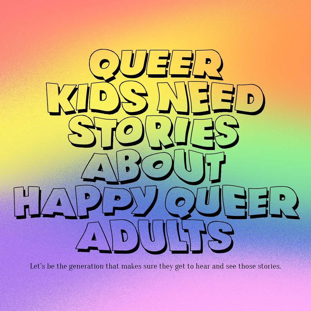 LGBTCenterNYC's tweet photo. Representation and visibility are so important and can have a long lasting positive impact on a child's brain. Reading about happy queer adults helps prepare kids for living in a diverse world!

Artwork: https://t.co/9hNxrogdD4

#QueerArtSpotlight https://t.co/1HxwruA741