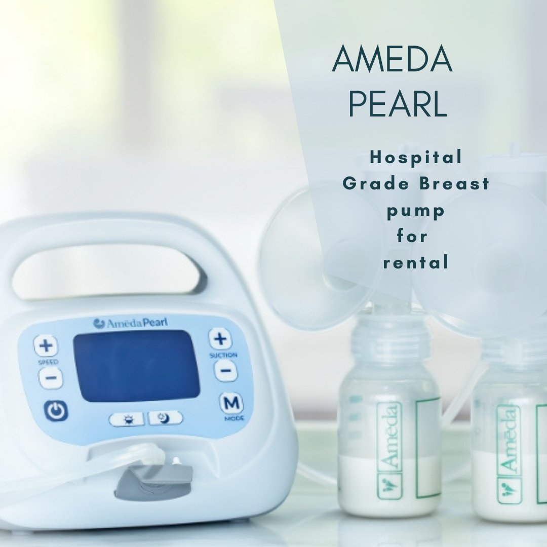 Renting a pump just got even easier with our new Hospital Grade Pearl Pump! Now you can have the best of both worlds with a pump that fits your lifestyle. Click the link in our bio to find out more! #Ameda #Pearl #MyBreastpump #Breastmilk #newmom #baby