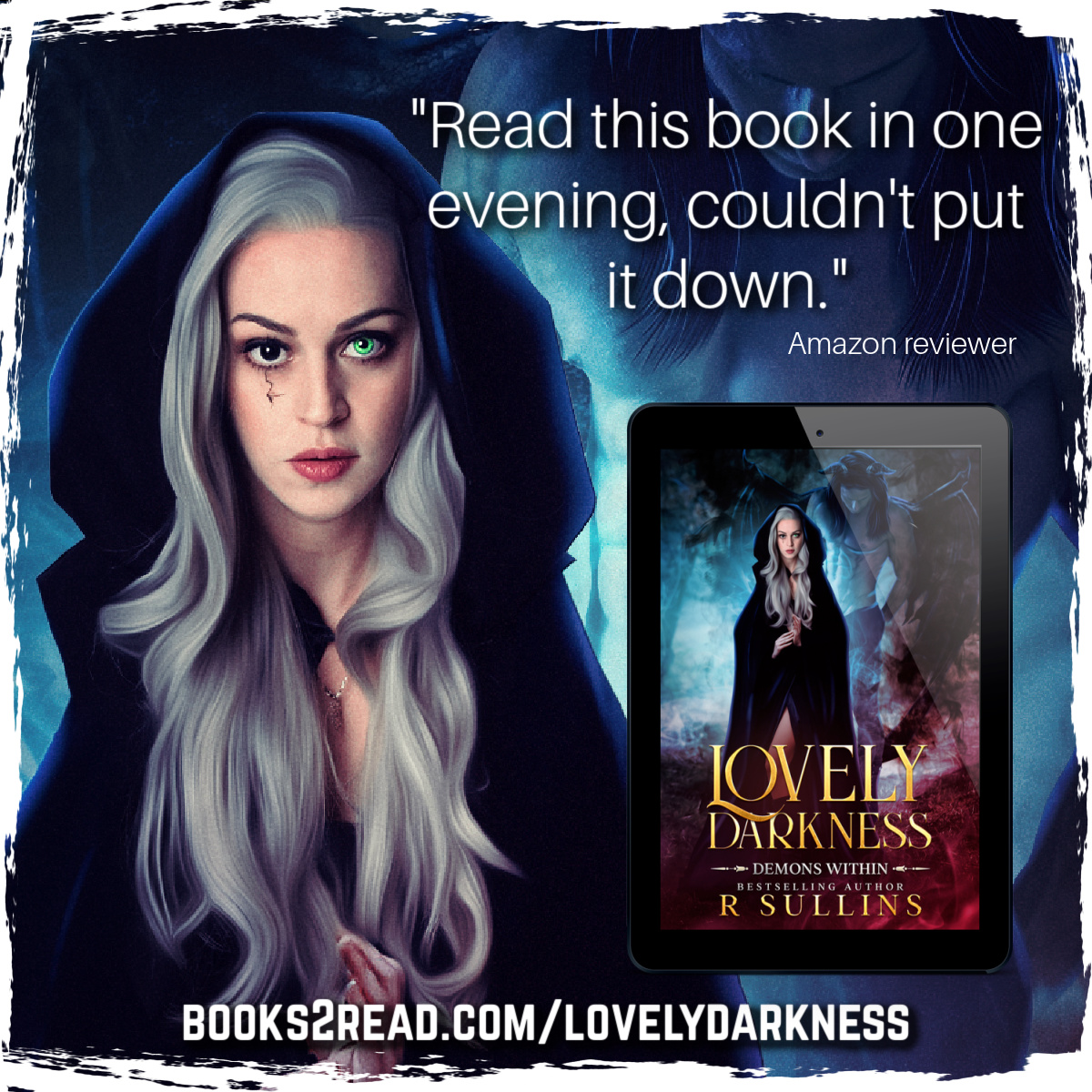 Will Juliette fall for the Demon King Varek? 

Find out in Lovely Darkness: Demons within: books2read.com/lovelydarkness

#paranormalromance #mustreadbooks #bookcommunity #paranormalromancebooks #availablenow #romancelovers #readers
