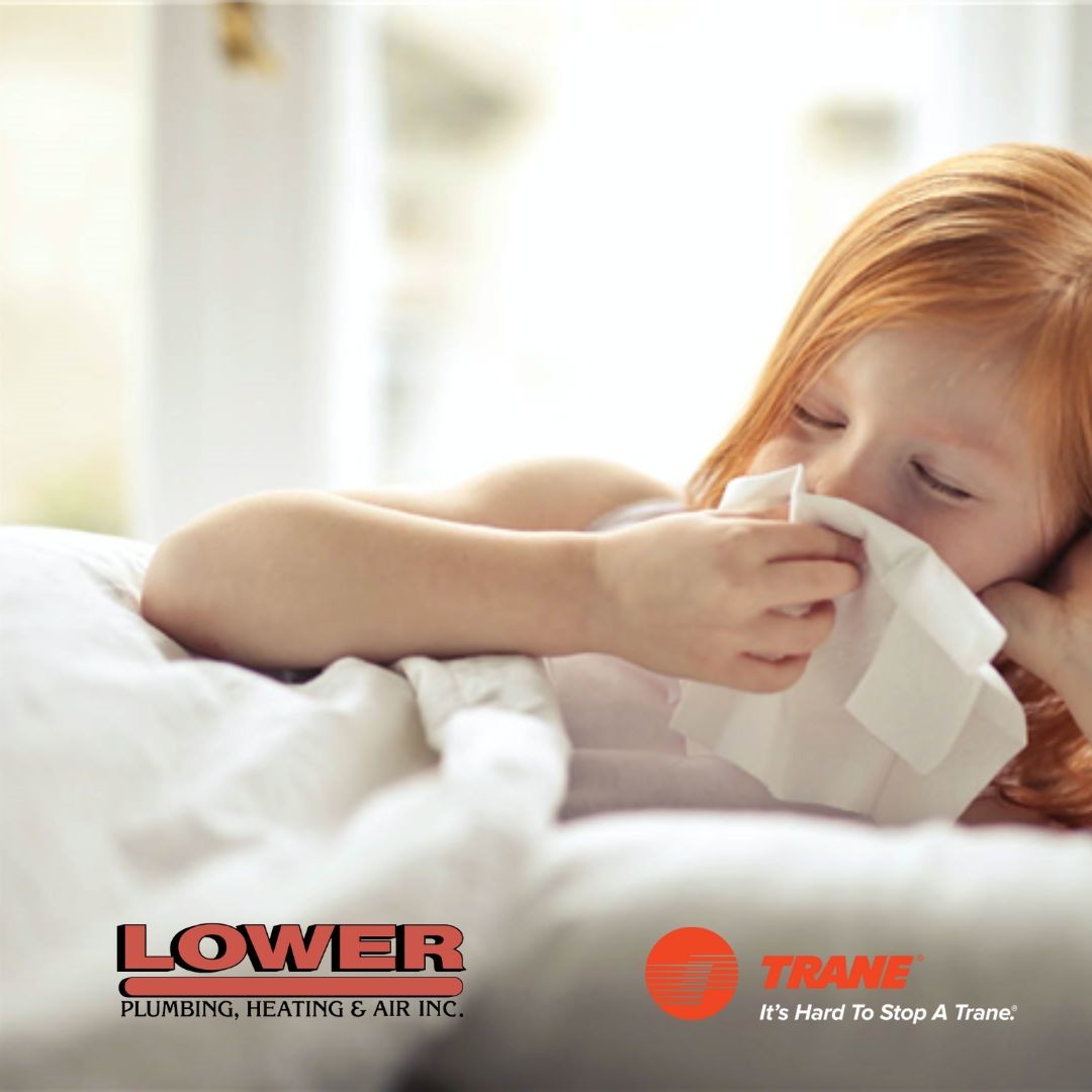 LowerHVAC's tweet photo. Spring is allergy season for a lot of people Call us today, and we can install an air filter to help with your miserable symptoms. 👃

Breathe better and feel better with a better filter from Lower and TRANE! 

#allergyrelief #topeka #trane #TopekaHVAC #indoorairquality https://t.co/XIwodLnCOB