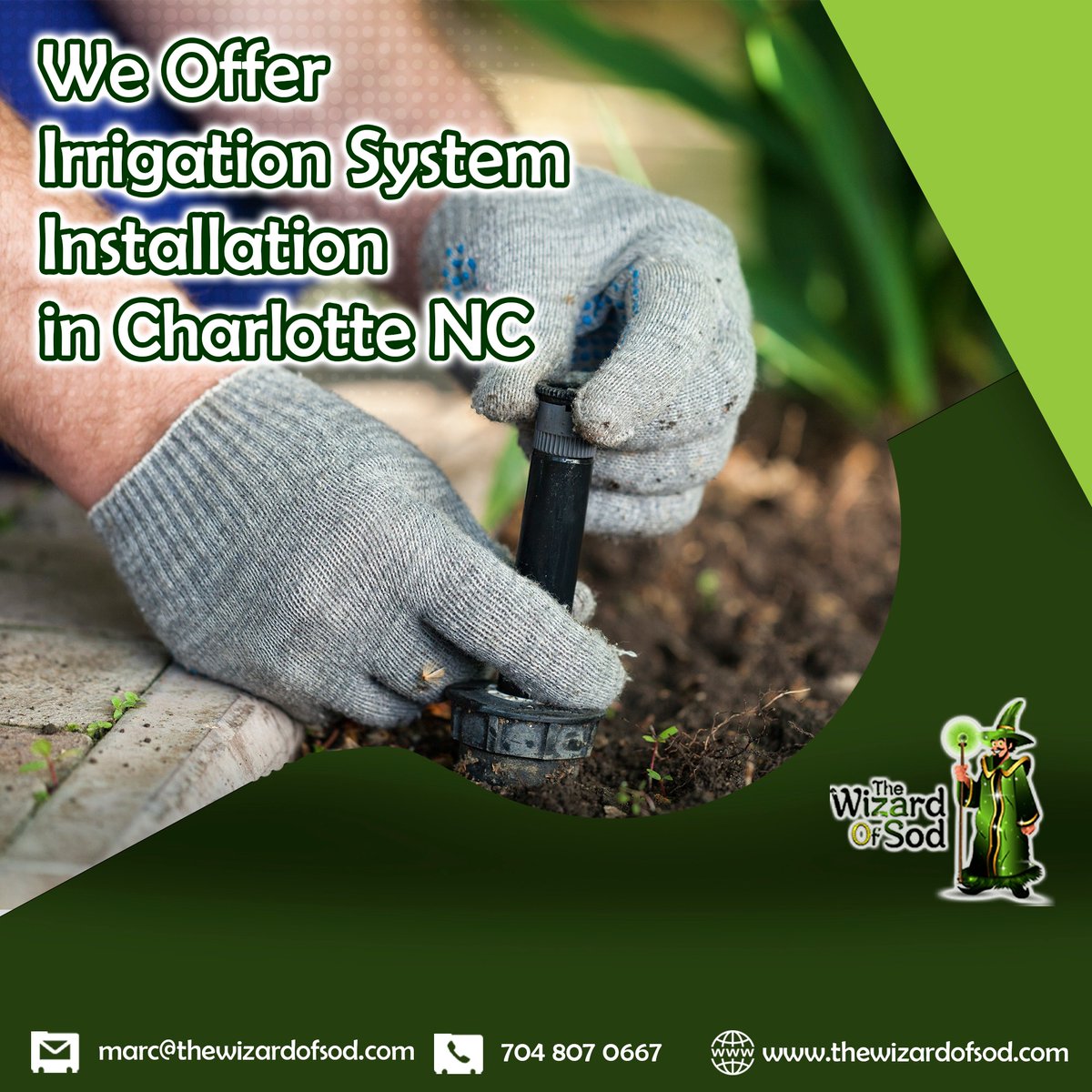 We Offer irrigation system installation in charlotte NC

Give us a call now at 𝟳𝟬𝟰 𝟴𝟬𝟳 𝟬𝟲𝟲𝟳

#IrrigationInstallation #IrrigationSystem #IrrigationSetup #LandscapeIrrigation #IrrigationInstallationExpert #LawnCare #GardenIrrigation #IrrigationDesign #OutdoorIrrigation