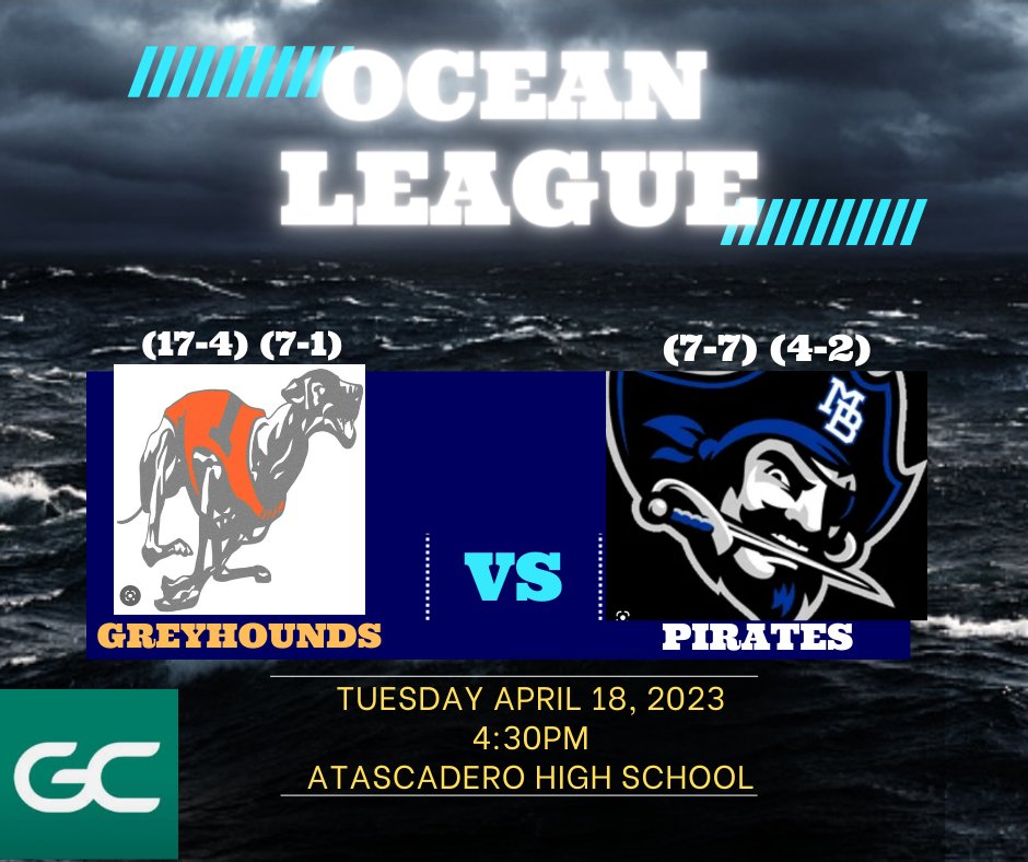 JoshHunt805's tweet photo. Gameday! Morro Bay Pirates head over the hill to take on the 1st place Greyhounds in game 1 of the Ocean League rivalry. Game 2 will be on Friday in the Bay. #PiratesLife4Me #PartofthecrewPartoftheShip @NickWilsonTrib @slopocsports @mho_kj https://t.co/Jo5yDsXEqx