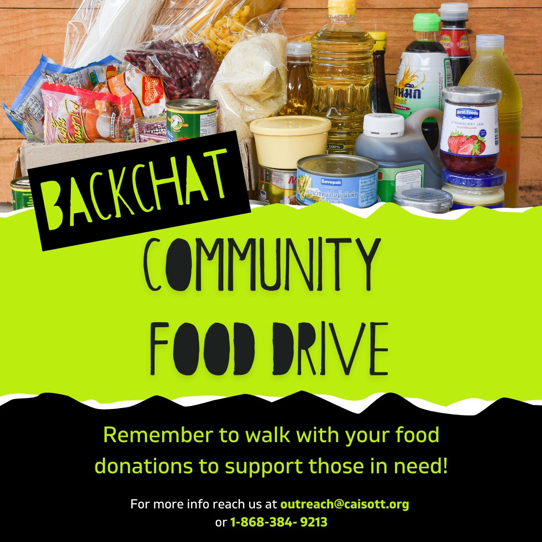 Know what we think is the best part of BackChat? Tickets only cost a donation to CAISO’s Community Food Bank. 🥰 Donate cash, non-perishable food items/hygiene products at the event &amp; help support our community!🌈

Stay locked on our pages to get the latest info on BackChat!🎤