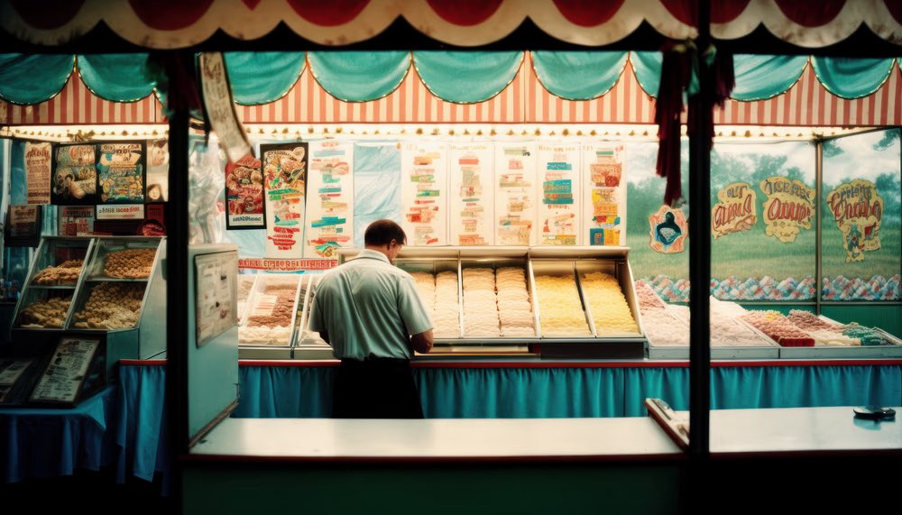 tossi_eth's tweet photo. When you like it, collect it 💎💎💎💎

#nft artwork by @CryptoPopPunk 
Collection: County Fair - AI Nostalgia https://t.co/kCvgHSt4rw