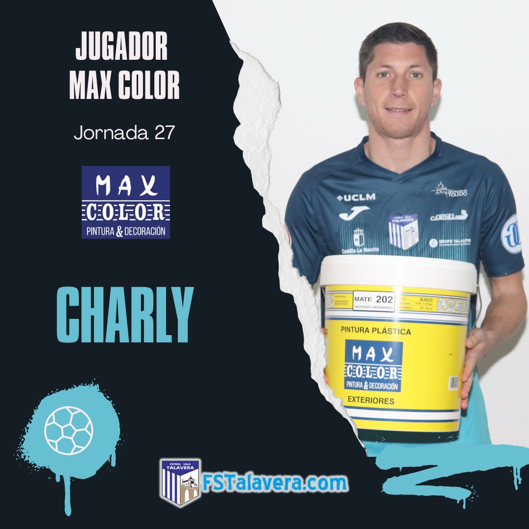 Es lo que habéis decidido con vuestros votos 🗳️🗳️🗳️ Nuestro gladiador <a href="/charlyghz/">Charly</a> se convierte en el Jugador <a href="/maxcolorpintura/">Max Color. Pintura & Decoración</a> 🎨🎨🎨 de la Jornada 2⃣7⃣ ¡Enhorabuena, Charly! 👏🏻👏🏻👏🏻