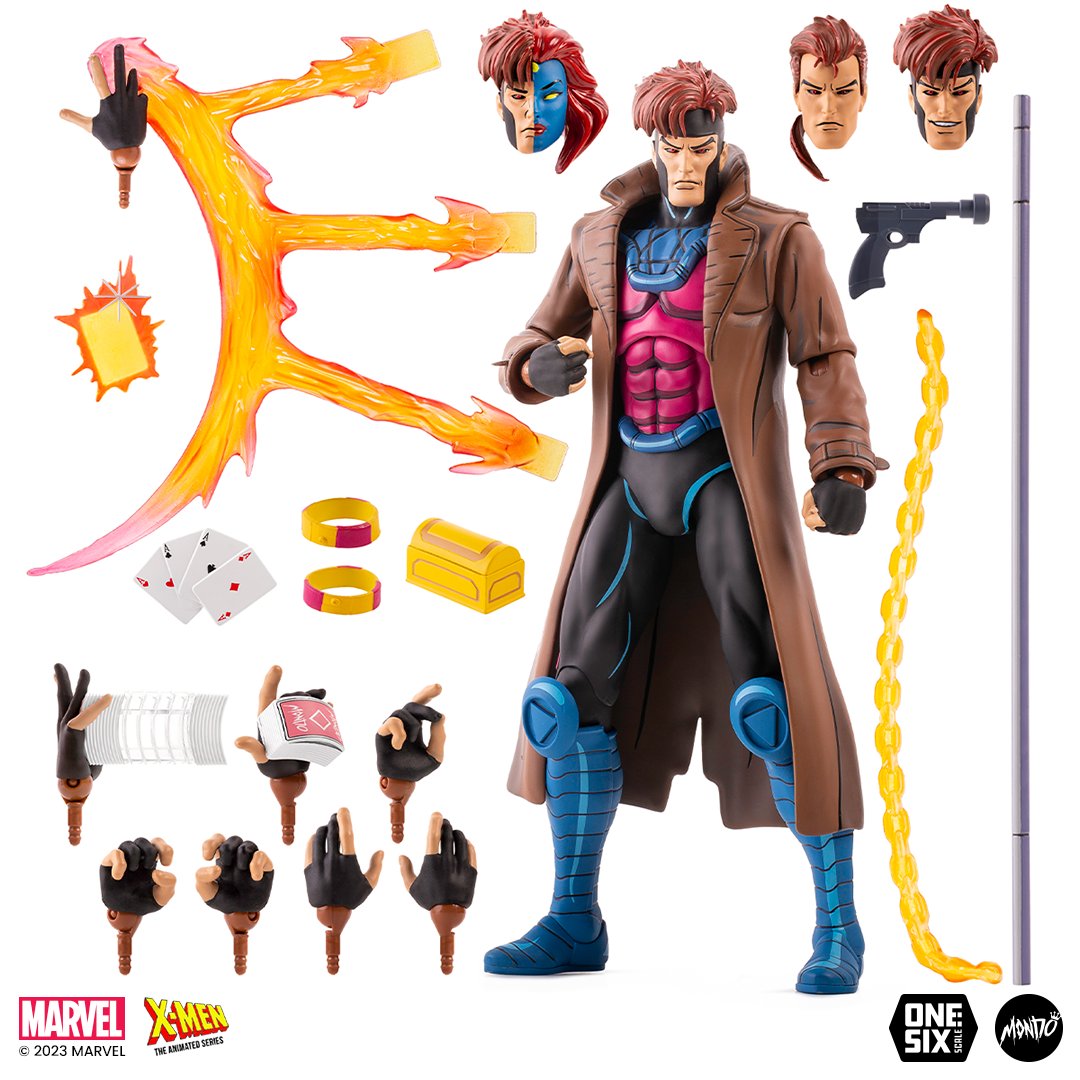 MondoNews's tweet photo. Ready to make Gambit “X-Ternally Yours,” mon ami? 
 
Our new 1/6 scale figure is available now as a one-week Timed Edition.  

$215. Free shipping to the United States, Canada, UK and the EU. Payment plans available.  @Marvel @dveese 

Snag yours: https://t.co/DhWh8H4CJ7 https://t.co/nZYPL6dXRt