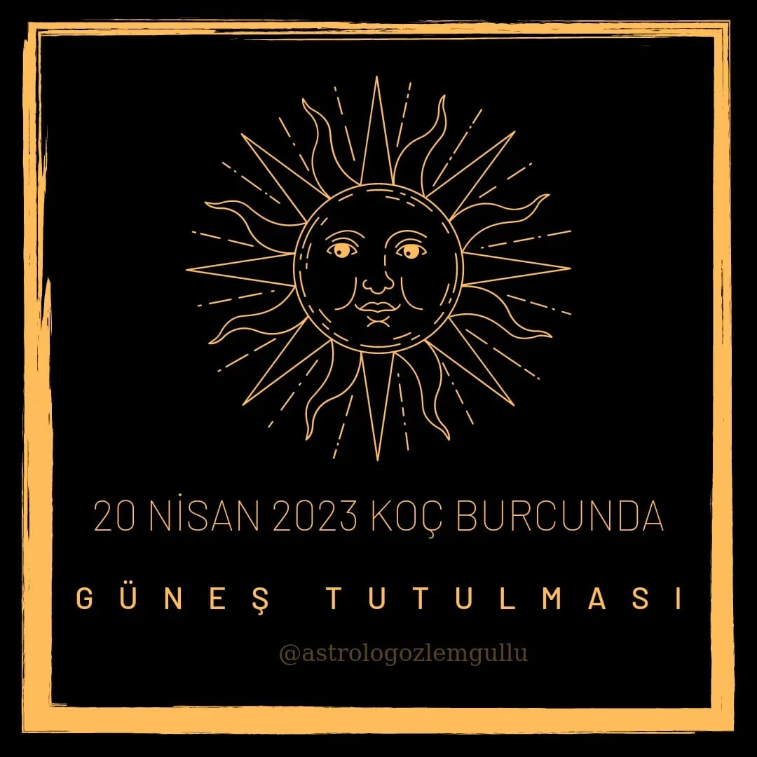 AstrologGullu's tweet photo. #astrology #astroloji #gunestutulması #tutulmalar #gundem https://t.co/HEmytbzrBn