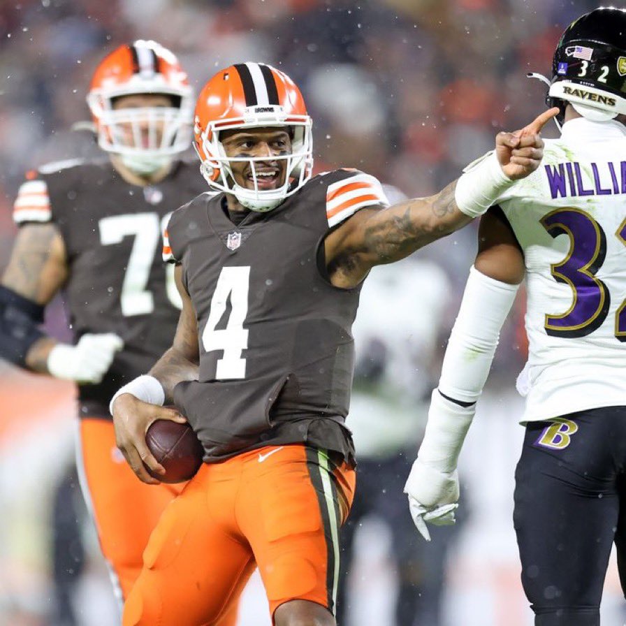 FDPodcastCLE's tweet photo. Deshaun Watson said that the skill position groups have been working out together at various points this off-season and it started in February #Browns. https://t.co/1yBXjIFXh0
