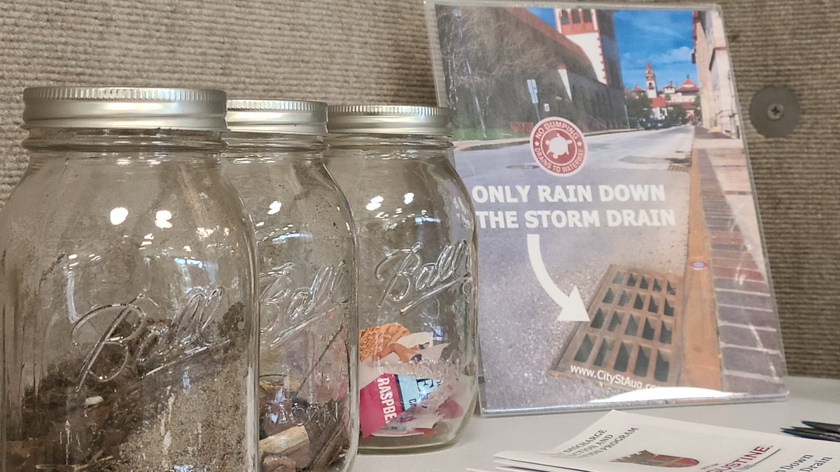 CityStAug's tweet photo. Earlier this week, #CityStAug held its first annual Earth Week workshops! The Utilities Department discussed sustainability, @sjrwmd reviewed water conservation, & St. Johns County Master Gardeners explained composting. Thank you to all who attended! #EnvironmentalAwarenessWeek https://t.co/is9b4AF8U8