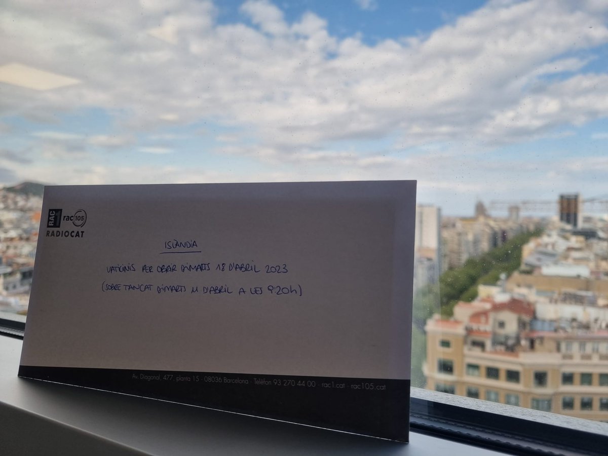 Islàndia RAC1 tweet media