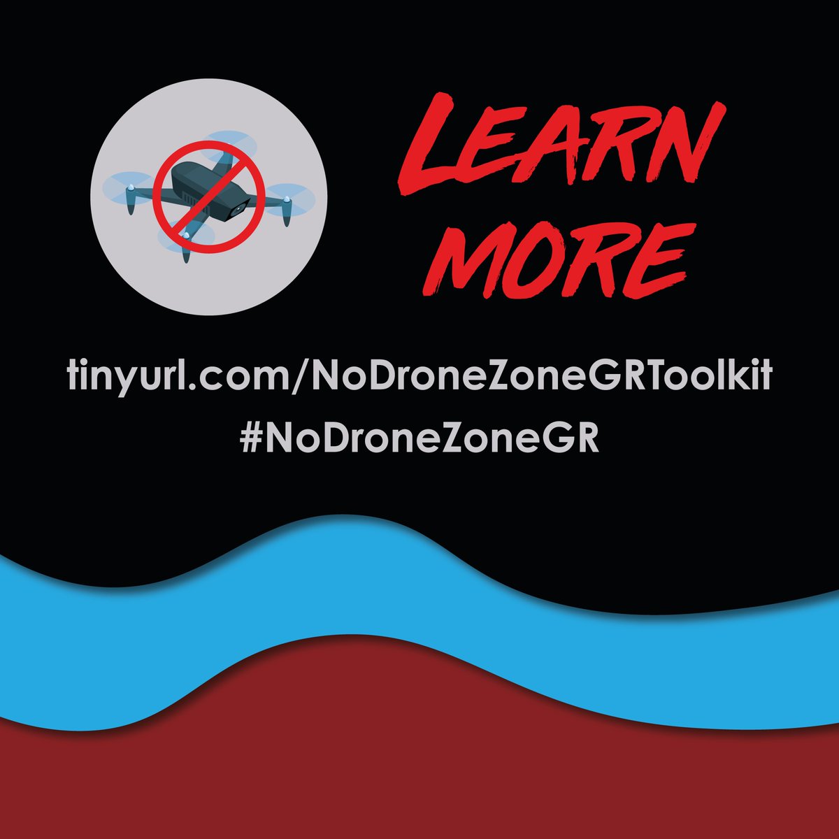 DefundTheGRPD's tweet photo. 📣 Speak at the Public Hearing: Say "NO" to police drones! Tuesday April 25th at 7:00pm on the 9th floor at Grand Rapids City Hall.

Learn more at https://t.co/5hAtIatqJg

#NoDroneZoneGR
#NoPoliceDrones
#DefundTheGRPD
#CommunityNotCops https://t.co/Vyn2UjKpz9