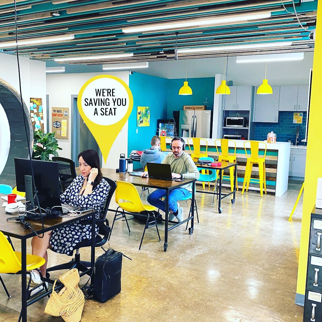 Union_Worx's tweet photo. If you haven’t been to a coworking space, TODAY is a great day to check one out! Start with us! 

#coworking #flexspace #dtarlington https://t.co/eNbH95mKey