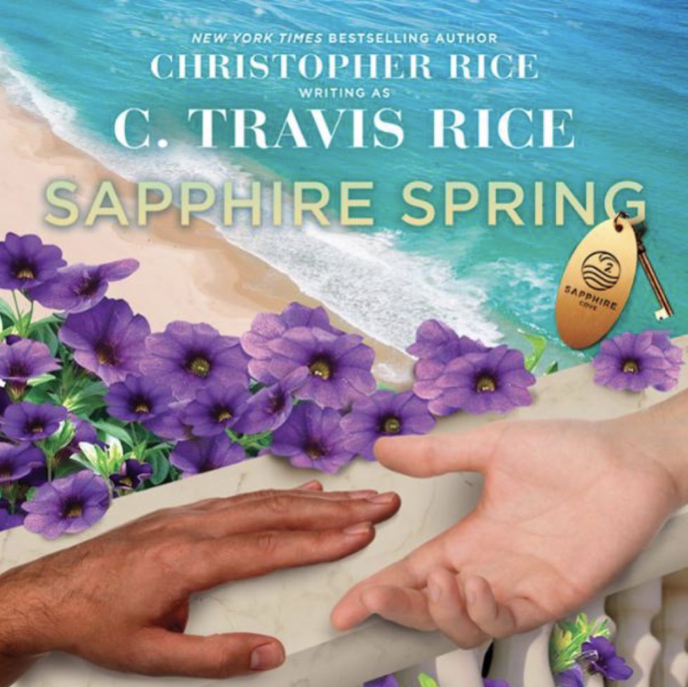 CJEdmunds1's tweet photo. A hot &amp; emotional read! Book 2 of #SapphireCove series by @chrisricewriter writing as #CTravisRice amps the drama, sex &amp; emotions. Characters are real &amp; flawed. Love that Chris narrates the audiobook too. Get it now!

#SapphireSpring
#ChristopherRice
#RainbowReads
#GayRomance https://t.co/LhTtoHDVxl