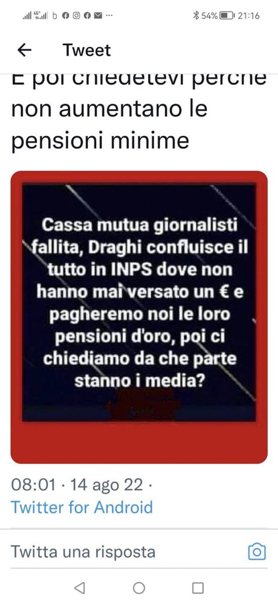 Lintransigente5's tweet photo. #Mattarella anche questo sotto silenzio !! #Conticidio https://t.co/vhE4dzYxAs