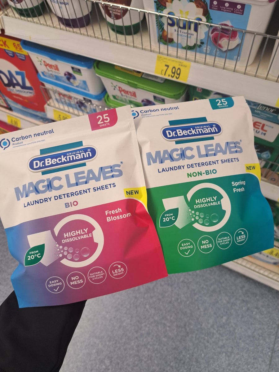bmstores's tweet photo. 🧼#COMPETITION TIME🧺

#DrBeckmann #MagicLeaves have arrived: perfect for freshening up washing🥰

To celebrate, we're giving 1 winner a chance to #WIN a washing machine PLUS hamper-3 runners-up win a hamper each!

To enter;

1) FLW
2) RT
3) COMMENT #MagicLeaves

End; 9am 21/4/23 https://t.co/ueg1I8WSfh
