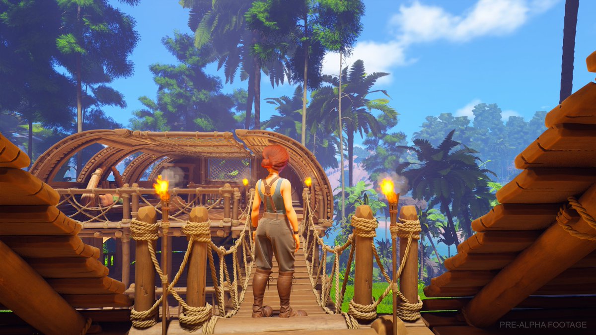 SelleneSilvana's tweet photo. Which one is your favorite and why?
Daytime building highlight photos for Under a Rock! π
Fun Fact: With UE5's Nanite, the rope you see is actually made out of rope strands. Also, look at the quality of the lighting/shadows. π
@UnderARock_Game #underarockgame https://t.co/YNvb2S3xh7