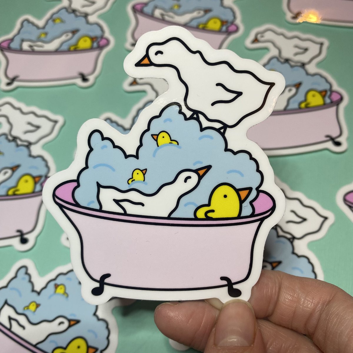 These duckies are squeaky clean! 🫧