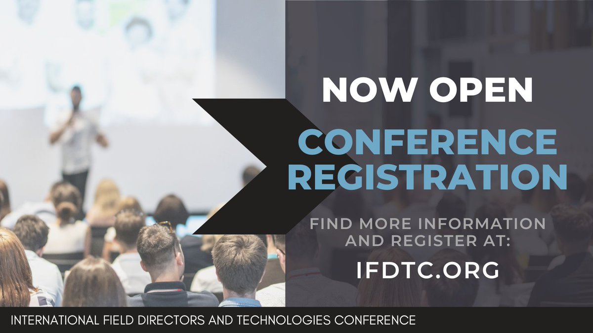 Registration for the 2023 #IFDTC2023 is now open!

🔷Keynote addresses from Scott Keeter (Pew Research Center) and Ipek Bilgen (NORC)
🔷32 total breakout sessions
🔷Two workshops on R
🔷Many networking opportunities!

Register here: ifdtc.org/conference-reg…