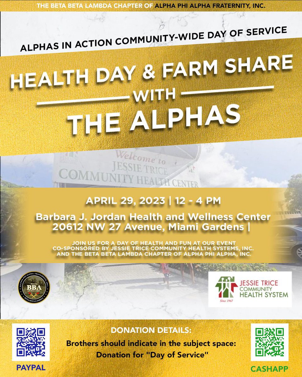 UnderKonstrukt's tweet photo. Join the Beta Beta Lambda chapter of Alpha Phi Alpha Fraternity Inc for our 2nd Annual Day of Service event! https://t.co/zClpwZJMkv