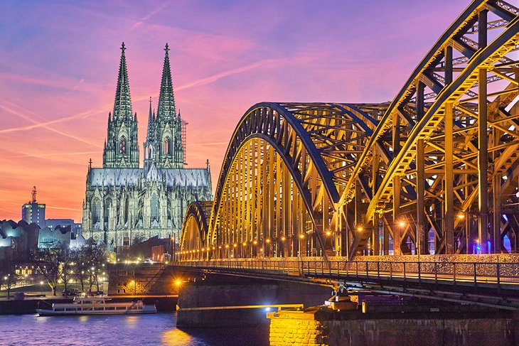 Travel Tuesday!!! Cologne, Germany is a popular spot to visit for its shopping and marketplaces around the Old Town including the famous Cologne Cathedral. #travelgermany #traveltuesday #germanychurches #colognecathedral #nbff #nbffgermanspotlight #newportbeach #rhinerivergermany