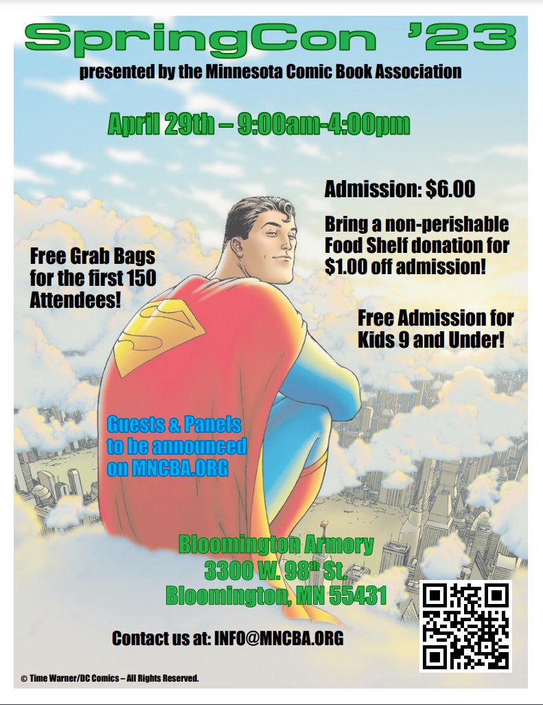 Minnesota Comic Book Association tweet media
