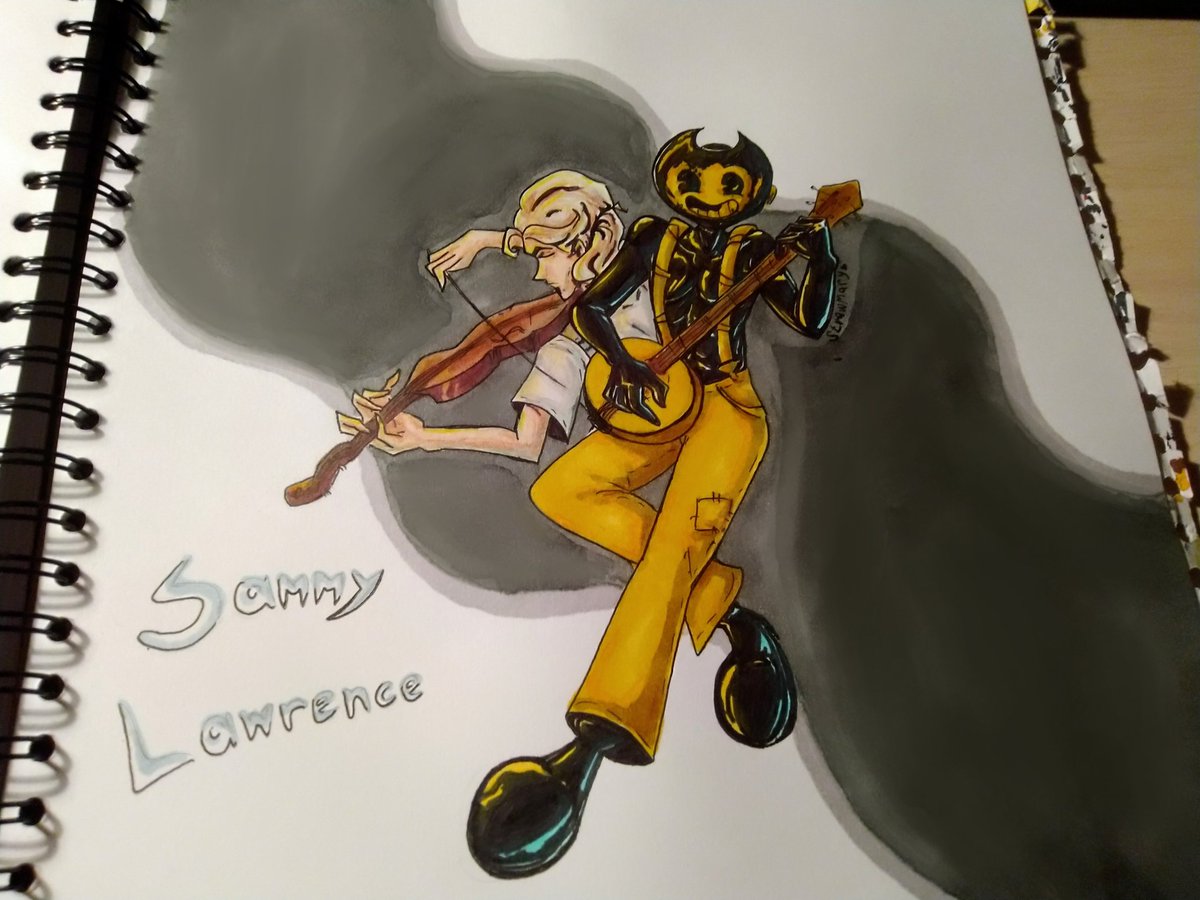 MaryB565's tweet photo. #BATIM #Bendy_and_the_ink_machine 
#Chapter2 
#SammyLawrence 
Happy birthday!^-^ https://t.co/kX7gInhm9k