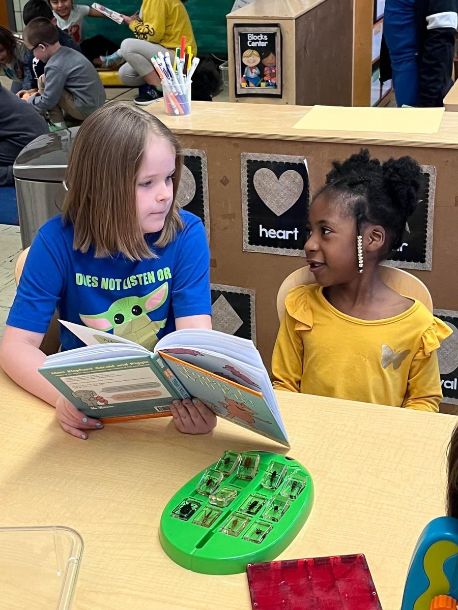 Newport_Ind's tweet photo. Second graders visit their preschool reading buddies today at Newport Primary School!
#npstalk https://t.co/hgbOVYlLxh