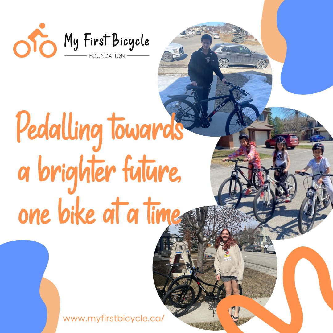 MFBfoundation's tweet photo. Thanks to all of our amazing supporters and donors, we have been able to provide these smiling faces with their very own set of wheels. We can't wait to see where their new bikes take them! 🌟 #MyFirstBicycle #Grateful #KidsOnBikes
Learn how to apply at https://t.co/Wi2FK5JrYF https://t.co/hhzZOYmy6g