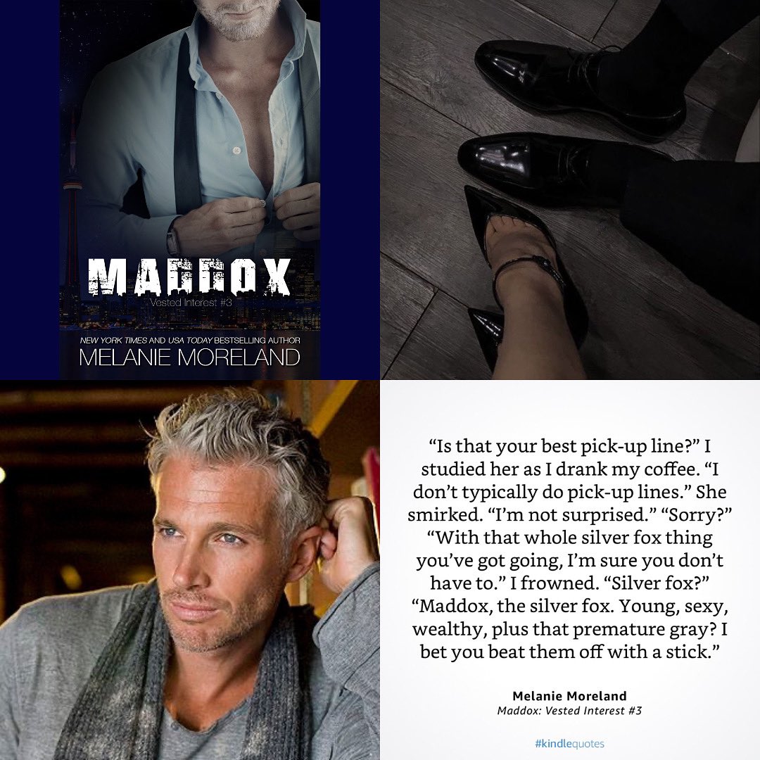Amarilysbeba's tweet photo. Maddox (Vested Interest Book 3) by @MorelandMelanie 

Grab your copy: https://t.co/sXsqcz5g6m

#Maddox #MelanieMoreland #OG #originalGeneration #VestedInterest #Contemporaryromance #kuromance #audiobook #steamyromance #billionaireromance #bookaddiction #bookrecs https://t.co/SzSG5Qzvrp