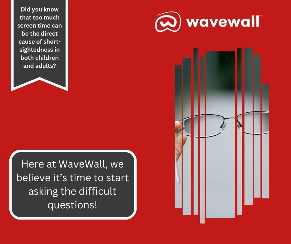 WaveWallCo's tweet photo. Did you know that too much #screentime can be the direct cause of short-sightedness in both #children and adults?
Here at #WaveWall, we believe it’s time to start asking the difficult questions about the devices we use.
https://t.co/1KTznEoLYO
#Exclusive #EMF #Tablets #Glasses https://t.co/9tbBkIENzr